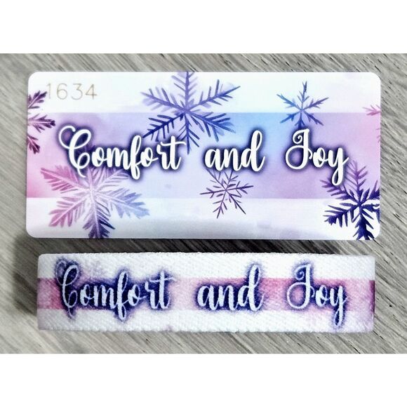 ZOX "COMFORT & JOY" #1634 ADVENT DAY 4 NEW MED INTERACTIVE SNOWFLAKE WRISTBAND - Picture 4 of 12